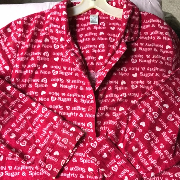 Flannel Night Shirt - Picture 2 of 4